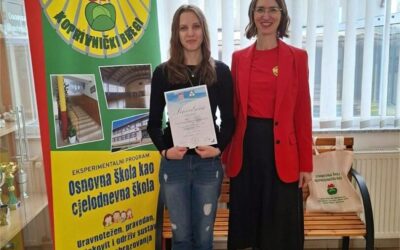 Lorena Grujičić plasirala se na Županijsko natjecanje iz njemačkog jezika