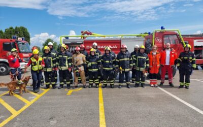 Pokazna vježba vatrogasaca, HGSS-a i Hitne